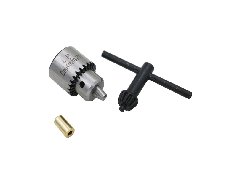 Drill Chuck 0.3mm to 4mm with Key - Image 1